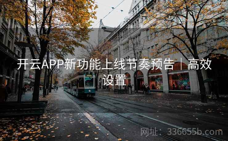 开云APP新功能上线节奏预告｜高效设置
